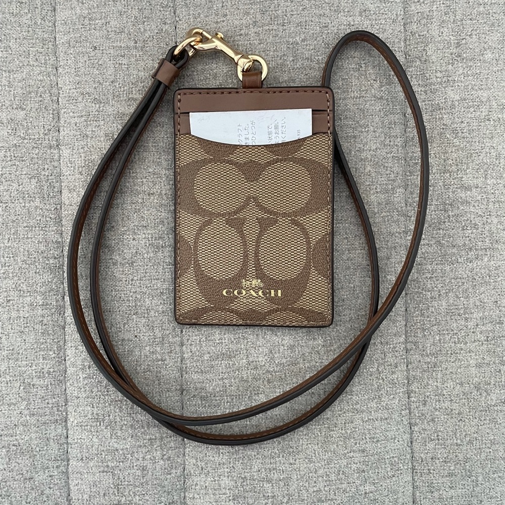 Coach ID Lanyard